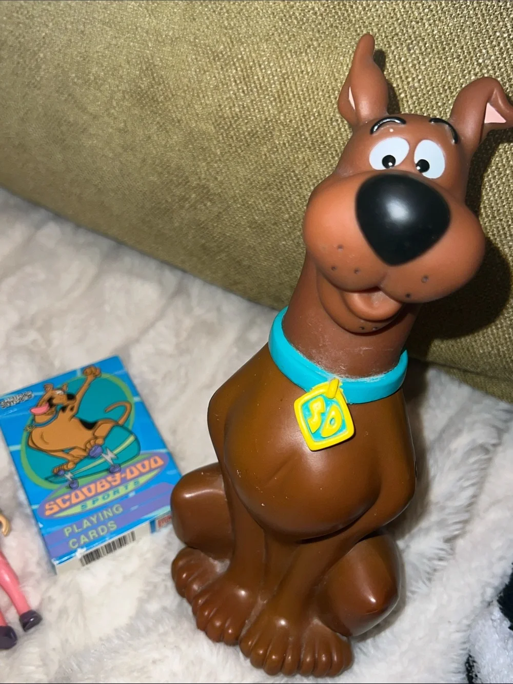 Vintage Scooby Doo Toy Lot 1996 Burger King Mystery Machine Action Figures 15pc